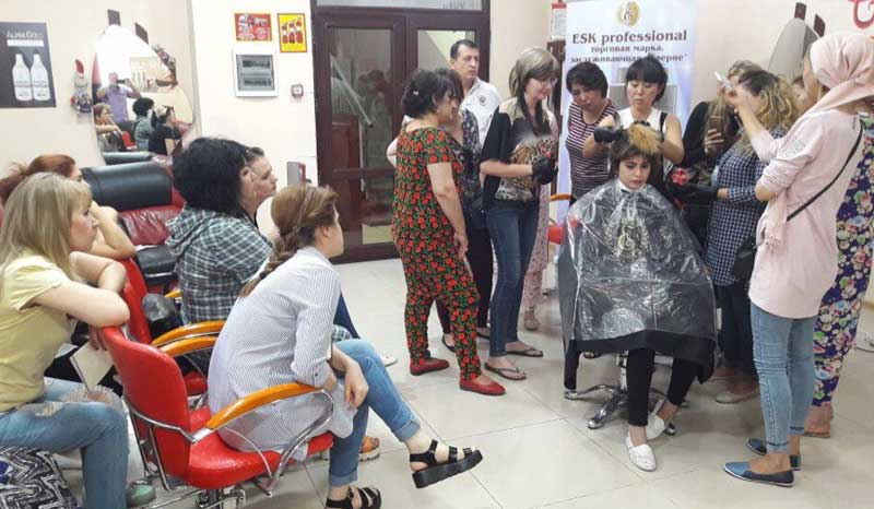 семинар для мастеров и парикмахеров в Душанбе